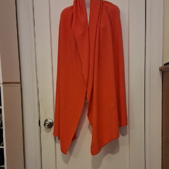 Charter Club Fuchsia Ovr Cashmere Luxury Shawl - Picture 2 of 5